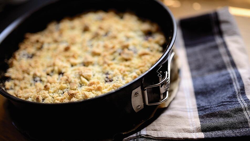 Erdbeer-Käsekuchen mit Streuseln - unsagbar lecker!