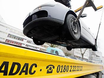 Gelbe Engel im Einsatz in Hannover. Foto: dpa