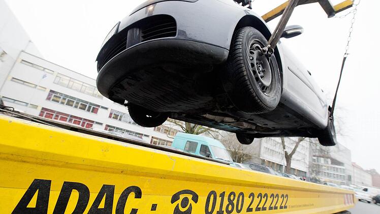 Gelbe Engel im Einsatz in Hannover. Foto: dpa