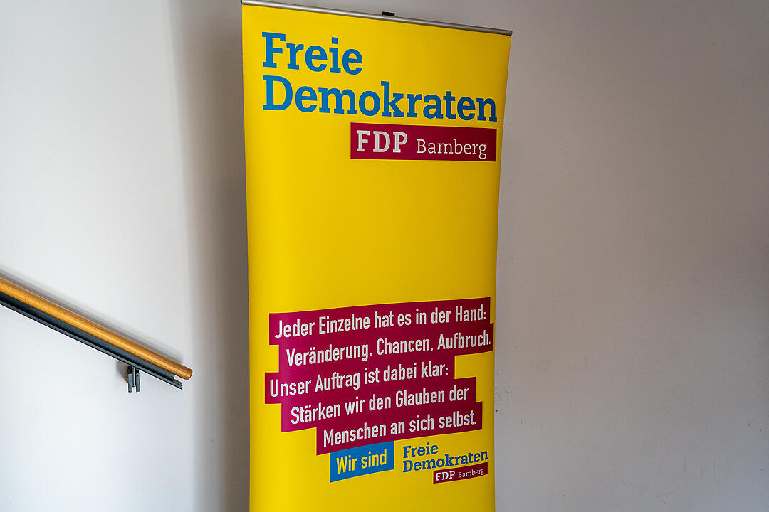Der Spitzenkandidat der Liberalen gab sich bürgernah.