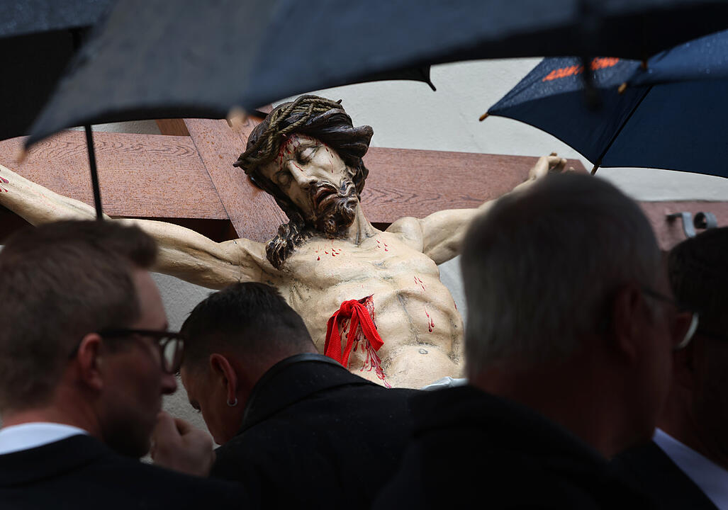 Karfreitag - Prozession in Lohr am Main