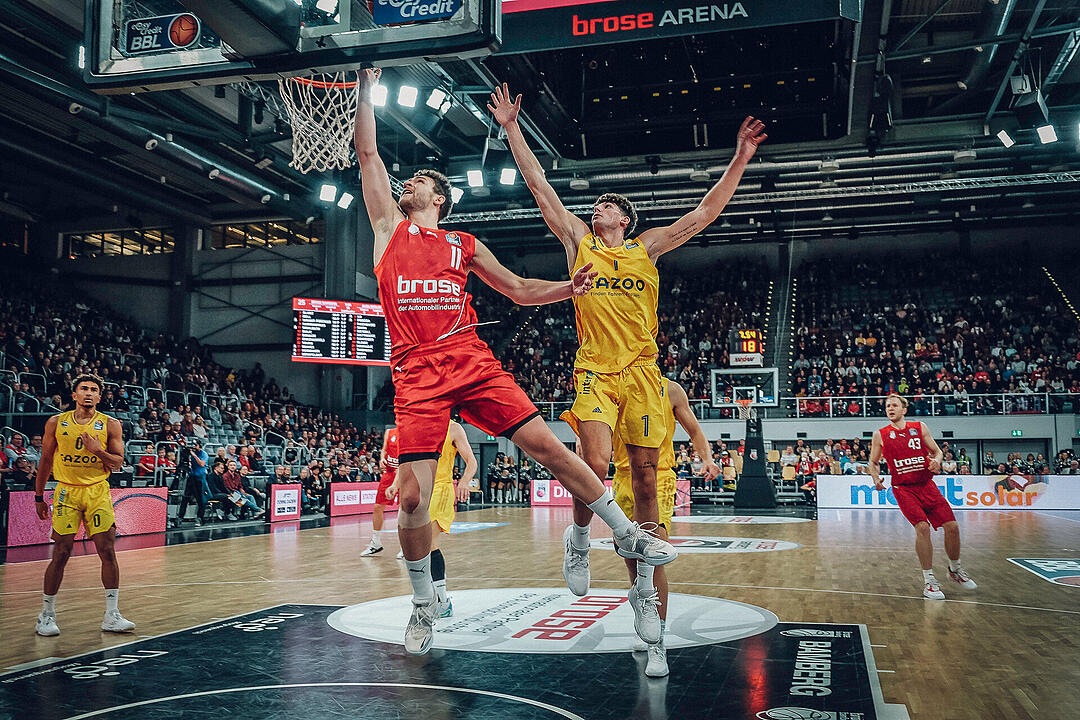 Impressionen vom BBL-Spiel