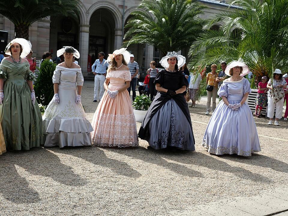 Historienspektakel im Kurpark