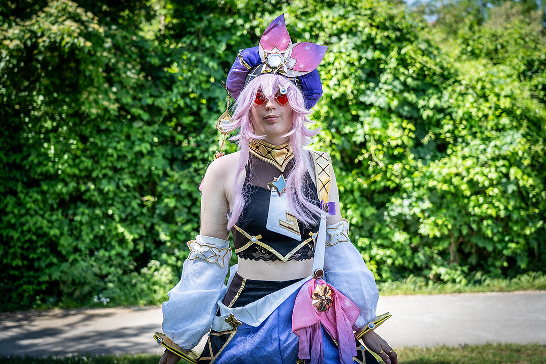 Wunderschöne Cosplays konnten bewundert werden!