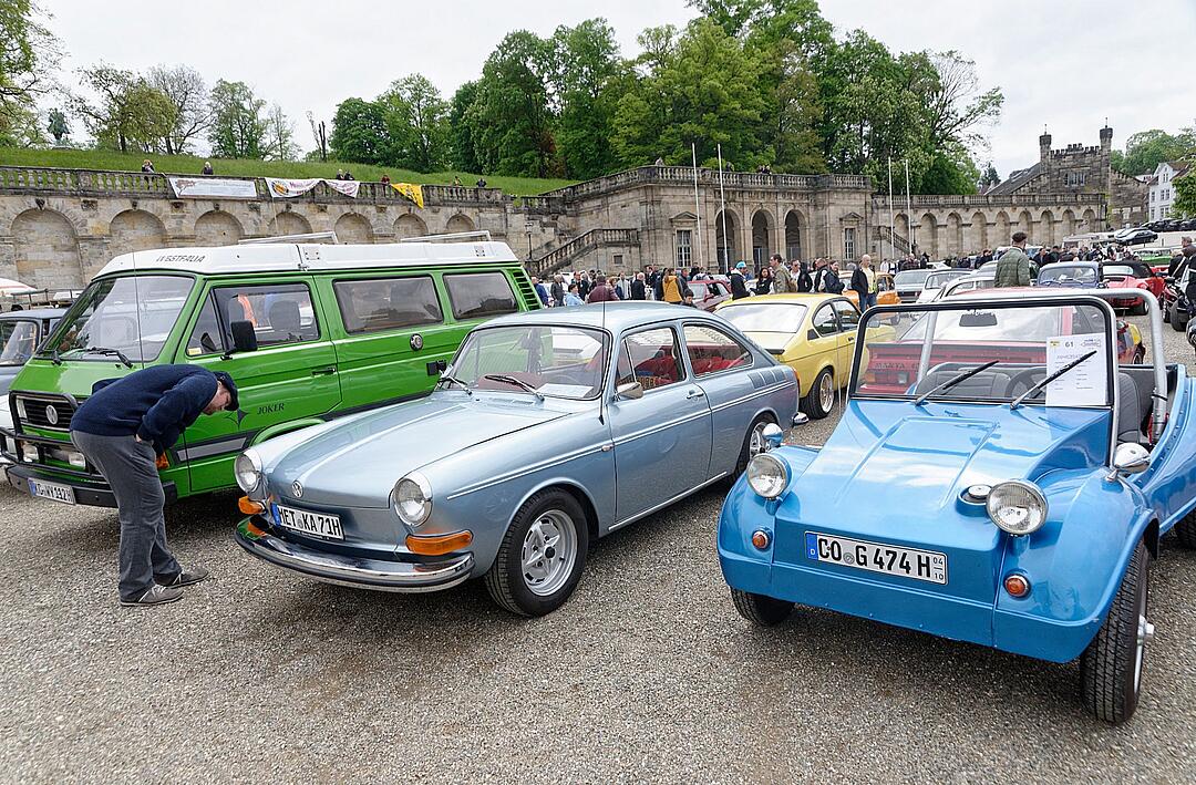 Hunderte von Oldtimern konnten bestaunt werden.