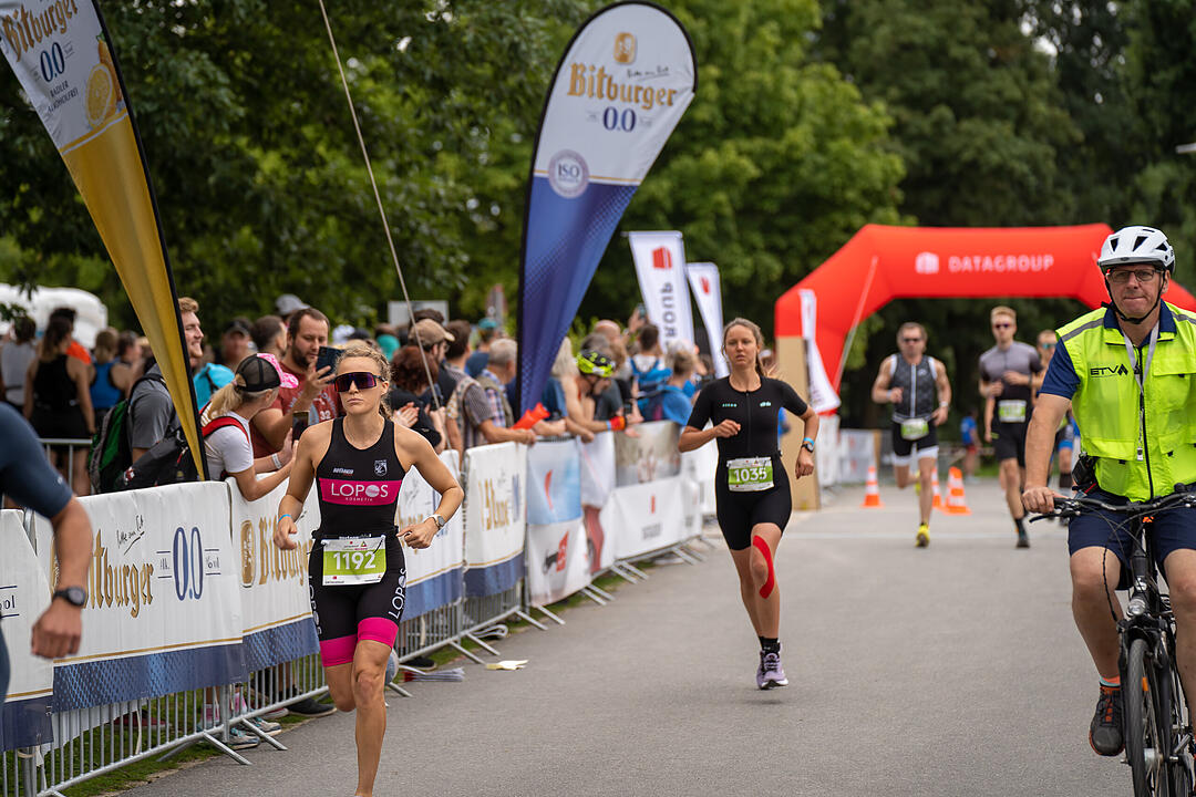 Der Triathlon war in diesem Jahr nur ein Duathlon!