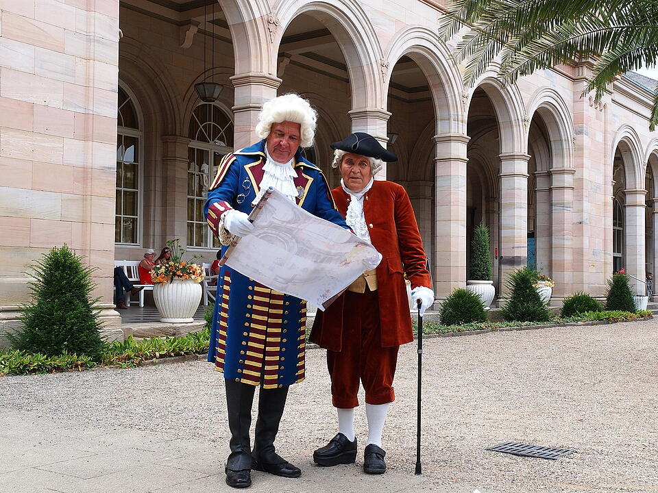 Historienspektakel im Kurpark