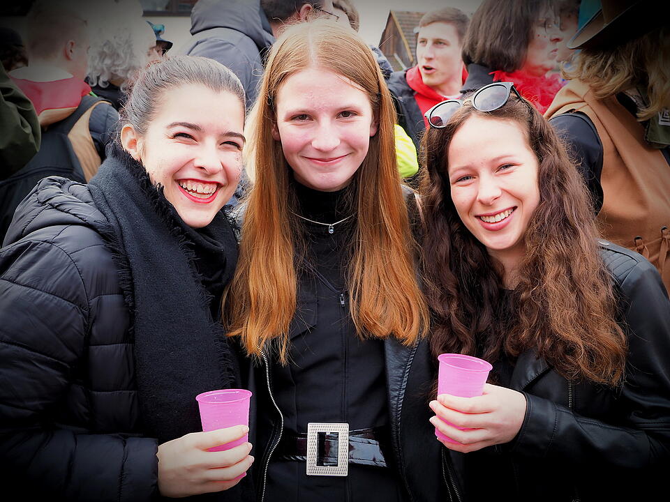 Beste Faschingslaune in Aura/Saale