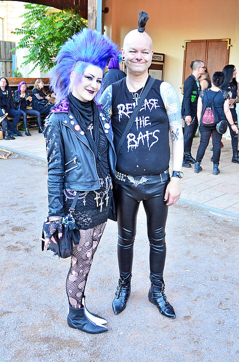 Wave-Gotik-Treffen 2022 - die Besucher