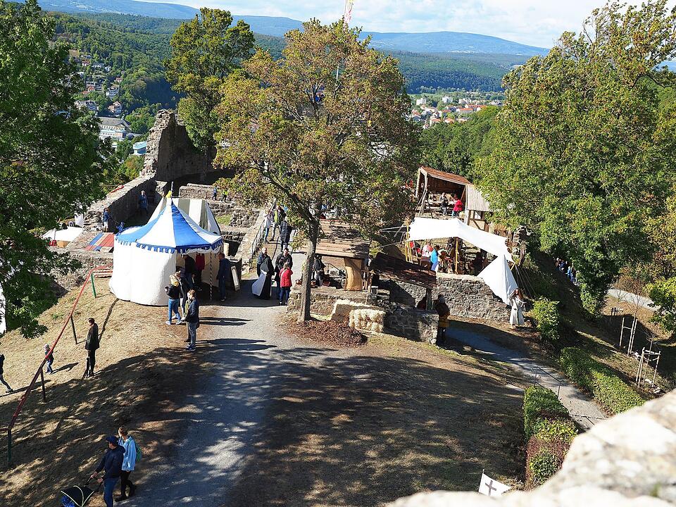 Stimmungsvolles Mittelalterfest