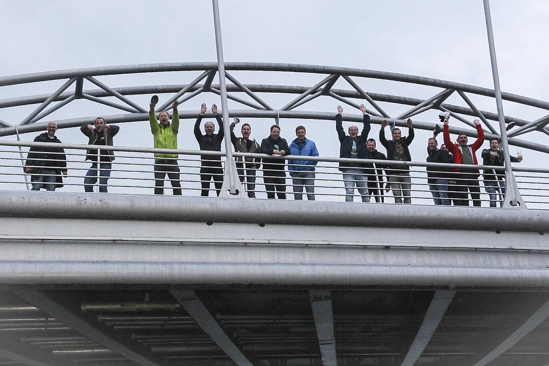 Auf drei Decks wurde richtig gefeiert!