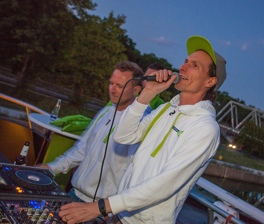 Bayern 3 Partyschiff in Fürth