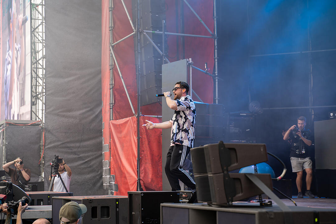Beste Stimmung herrschte beim größten HipHop Open Air in Nordbayern!