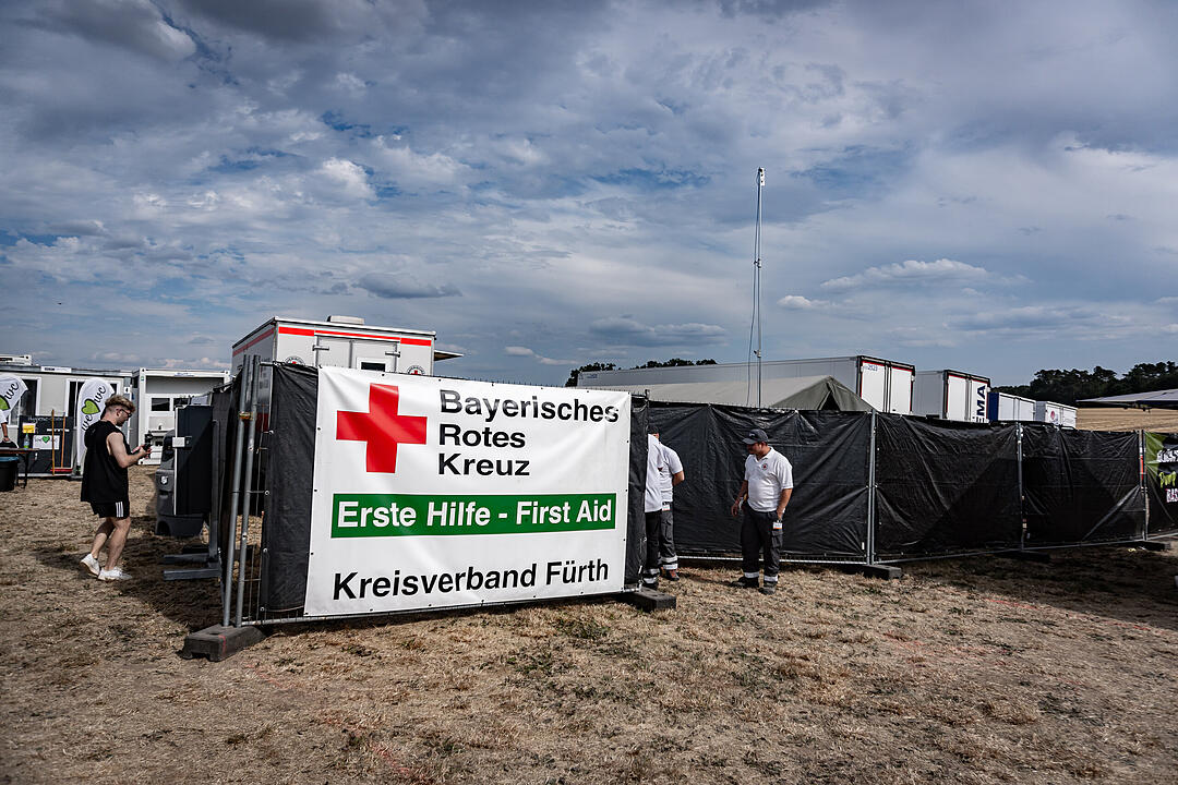 Beste Partystimmung auf dem Festival-Gelände!