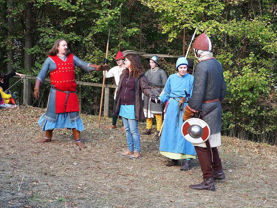 Stimmungsvolles Mittelalterfest