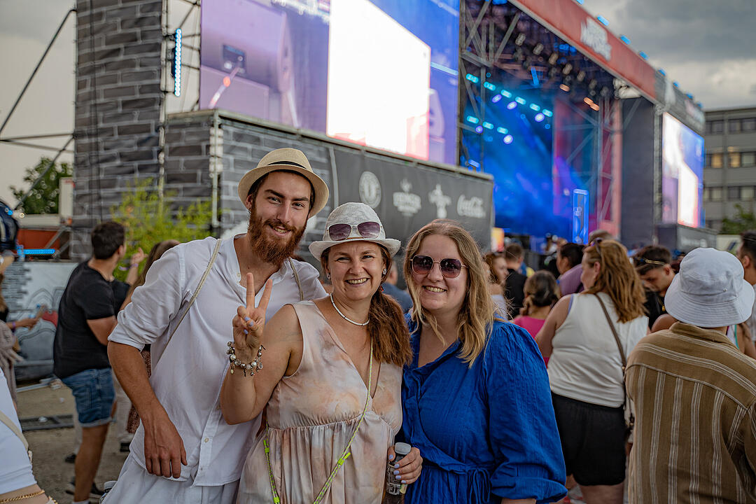 Mit vielen internationalen und nationalen Live-Acts!