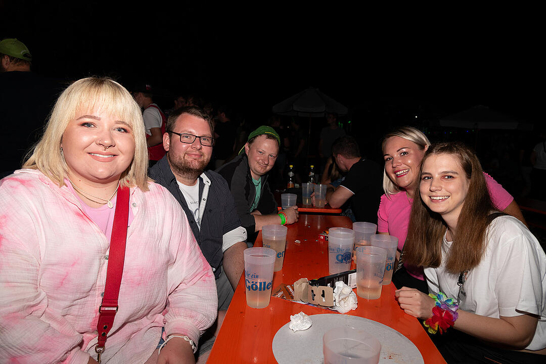 Impressionen von der Partynacht