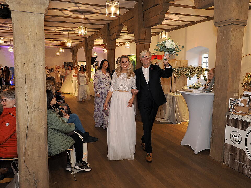 Beim Wedding Festival gab es alles rund um das Thema Hochzeit.