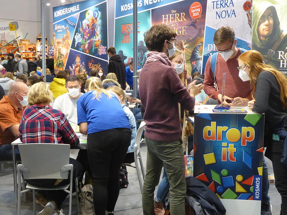 Weltweit größte Messe für Brett- und Gesellschaftsspiele: Die Messe Spiel '22 in Essen