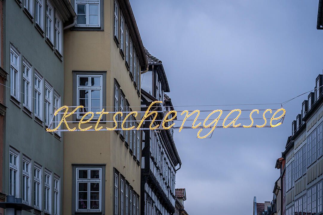 Zauberhafte Atmosphäre auf dem Marktplatz.