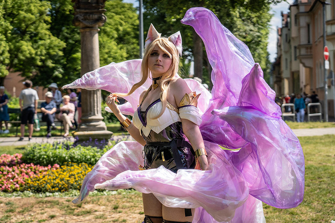 Wunderschöne Cosplays konnten bewundert werden!