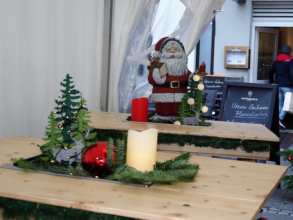 Weihnachtliche Stimmung in der Innenstadt