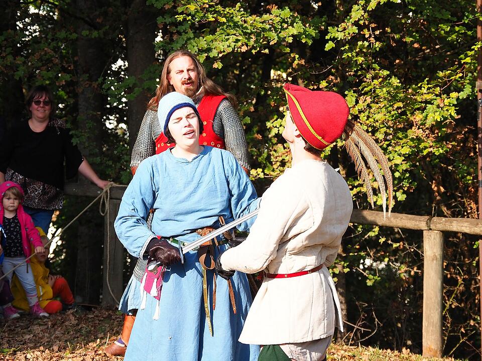 Stimmungsvolles Mittelalterfest