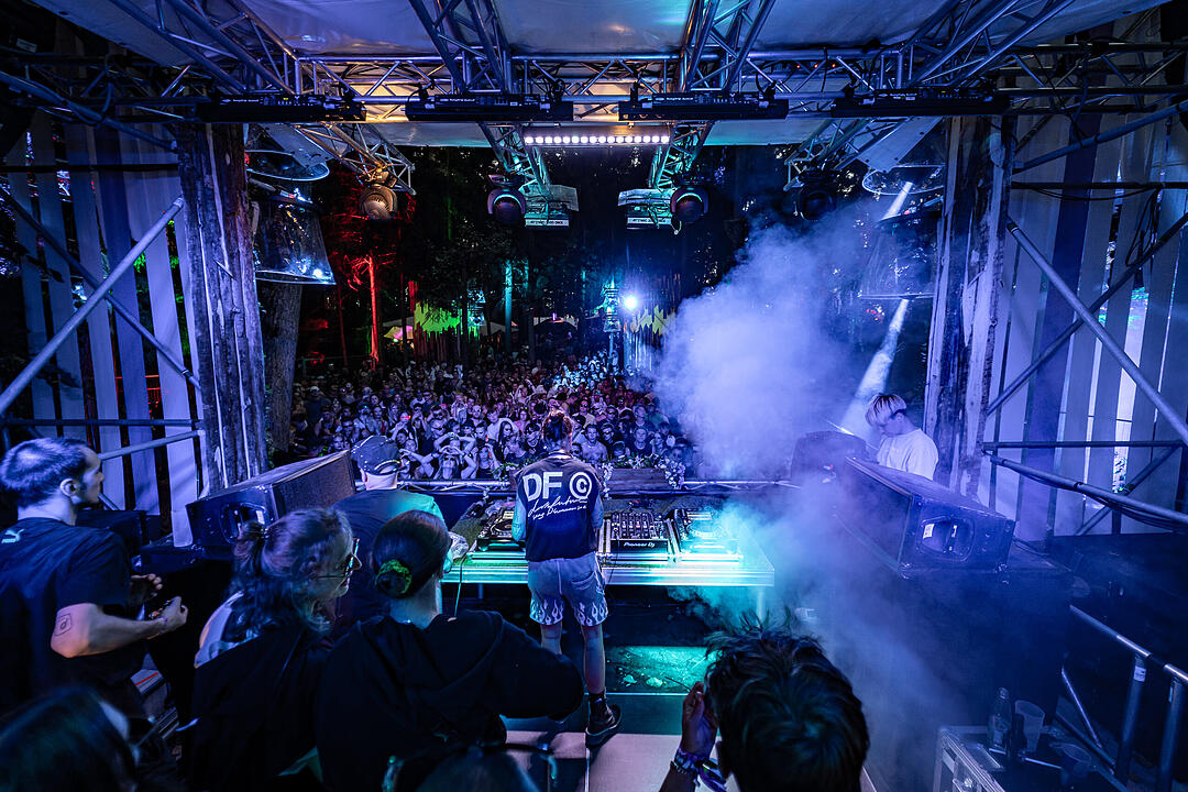 Beste Partystimmung auf dem Festival-Gelände!