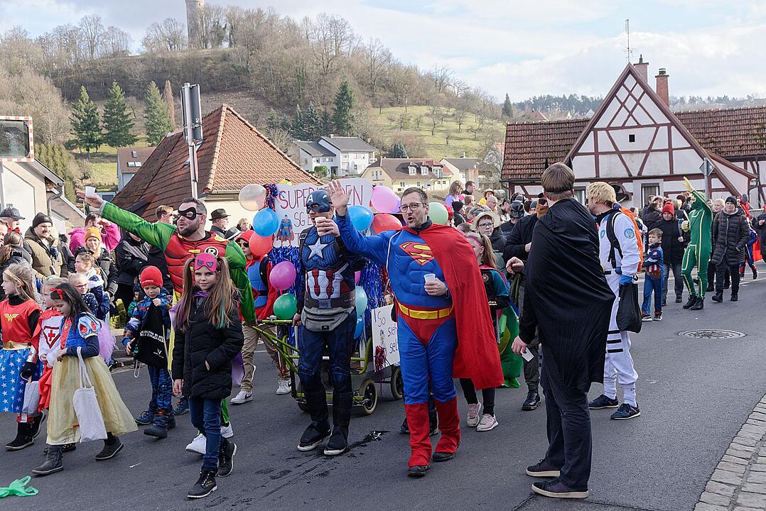 Der Jubiläumsumzug am Faschingsdienstag