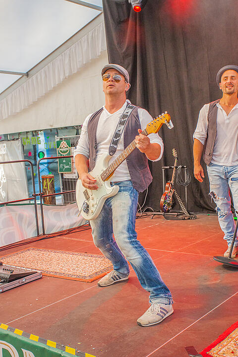 Ausgelassene Stimmung mit rocKing und Tasty 7.