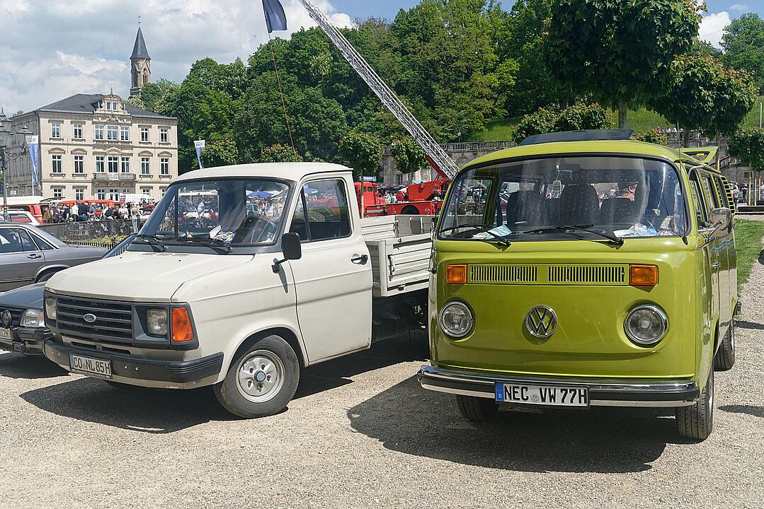Hunderte von Oldtimern konnten bestaunt werden!