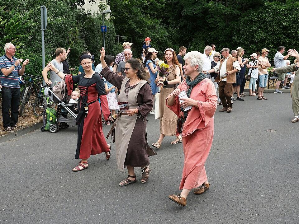 Das Historienspektakel zog wieder Tausende von Besuchern an.