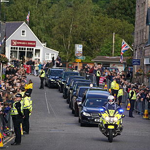 Die letzte große Reise der Queen: Schottland nimmt Abschied von Elizabeth II.
