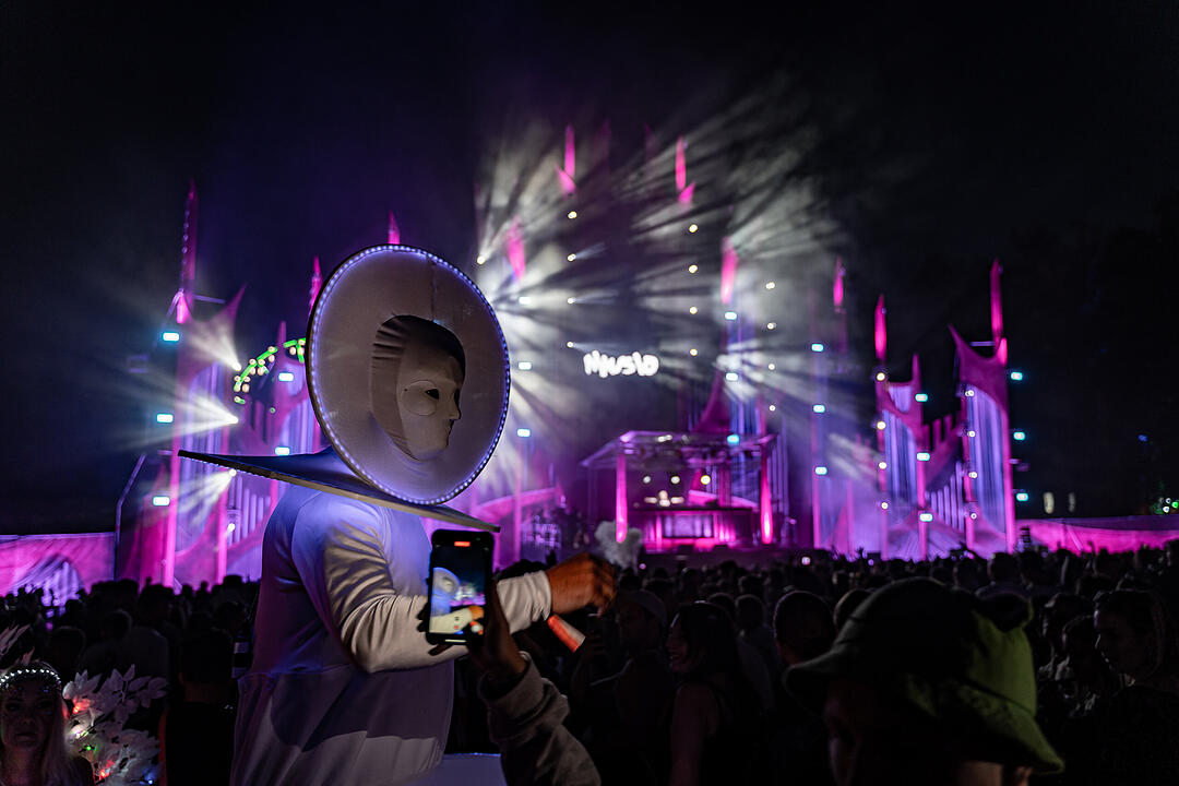 Beste Partystimmung auf dem Festival-Gelände!