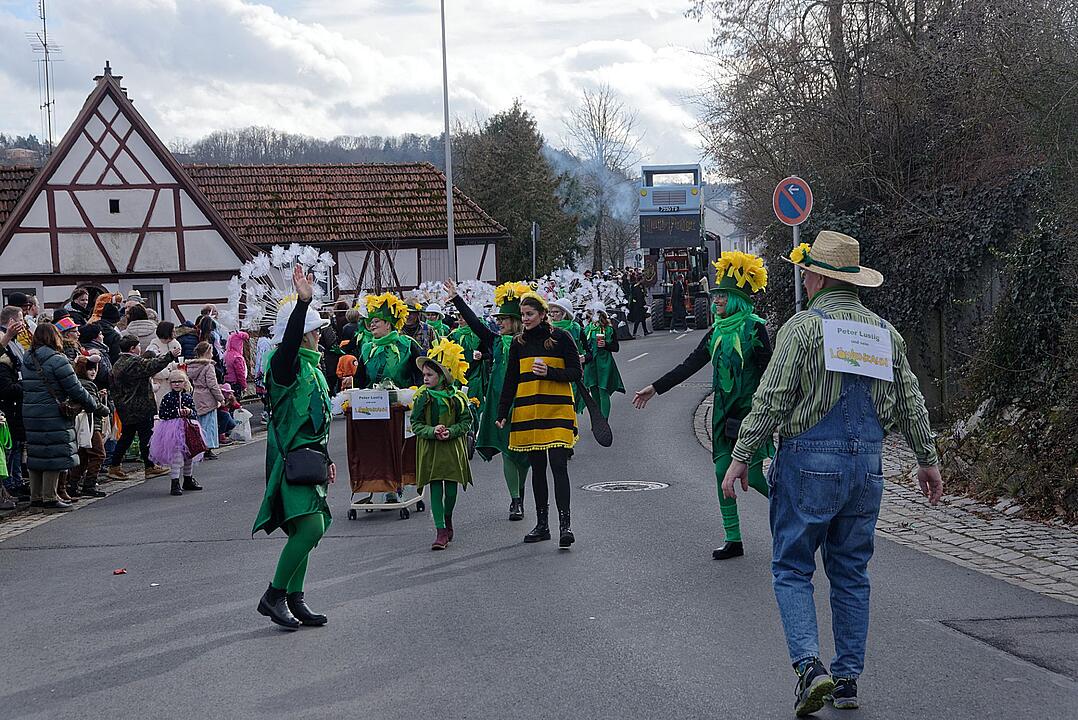 Der Jubiläumsumzug am Faschingsdienstag