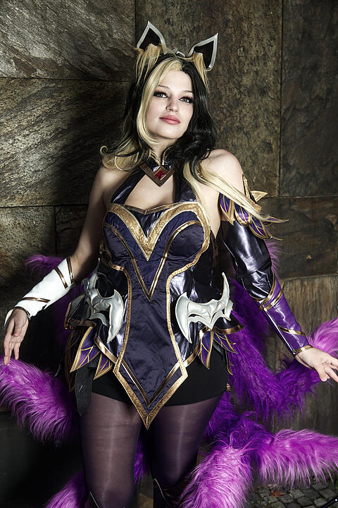 Portraits von Cosplayer*innen