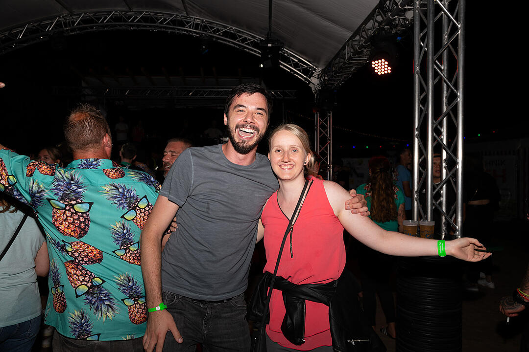 Impressionen von der Partynacht