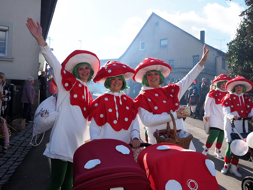 Fasching 2025 im Landkreis Bad Kissingen!
