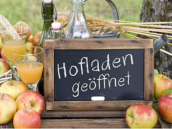 In Hofläden gibt es zu jeder Jahreszeit regionale Produkte direkt beim Hersteller zu erwerben.