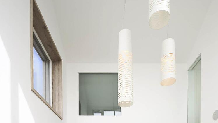 Innenraum Einfamilienwohnhaus Goodnight-Schmitt in Bergtheim (Kreis Würzburg) Architektur: Claus Arnold, Würzburg. Besichtigung: Samstag, 25. Juni, 10 bis 12 Uhr, Erbshäuser Ring 6. Foto: Benjamin Brückner