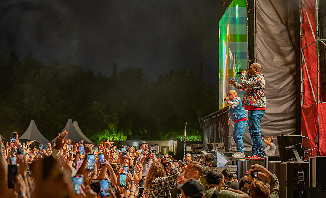 Beste Stimmung herrschte beim größten HipHop Open Air in Nordbayern!