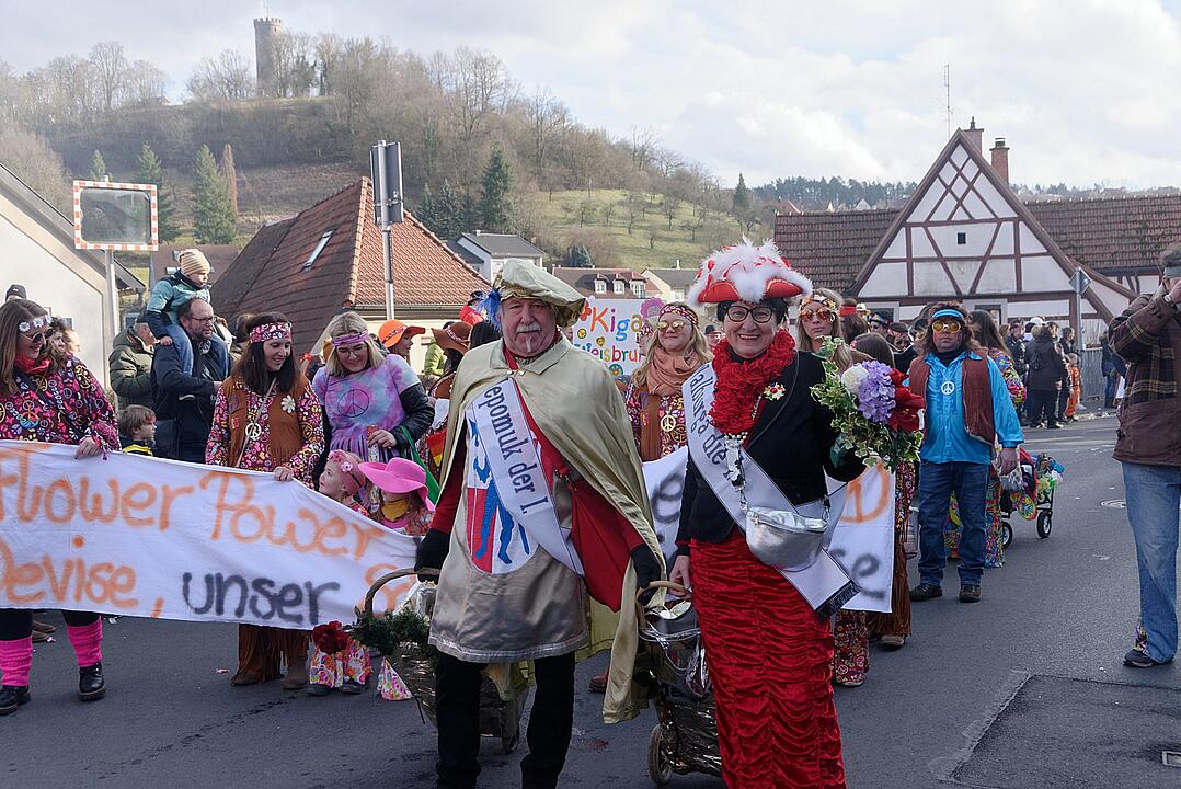Der Jubiläumsumzug am Faschingsdienstag