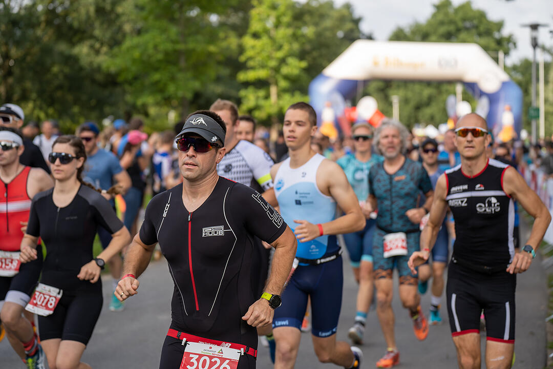 Der Triathlon war in diesem Jahr nur ein Duathlon!