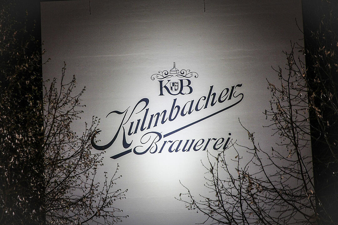 Auf dem Gelände der Kulmbacher Brauerei