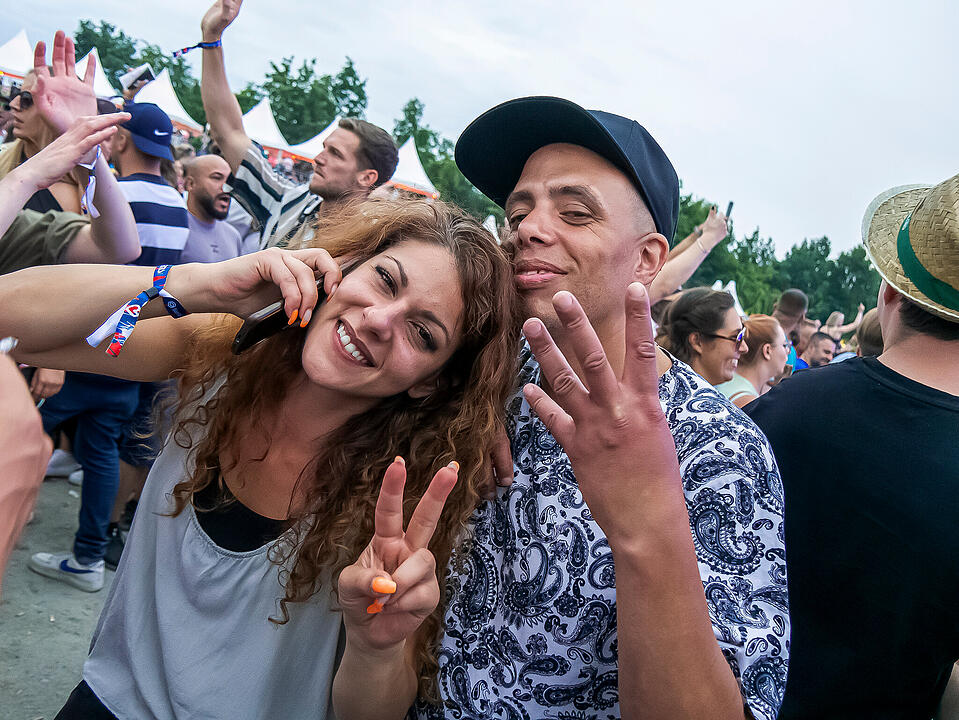 Beste Stimmung herrschte beim größten HipHop Open Air in Nordbayern!