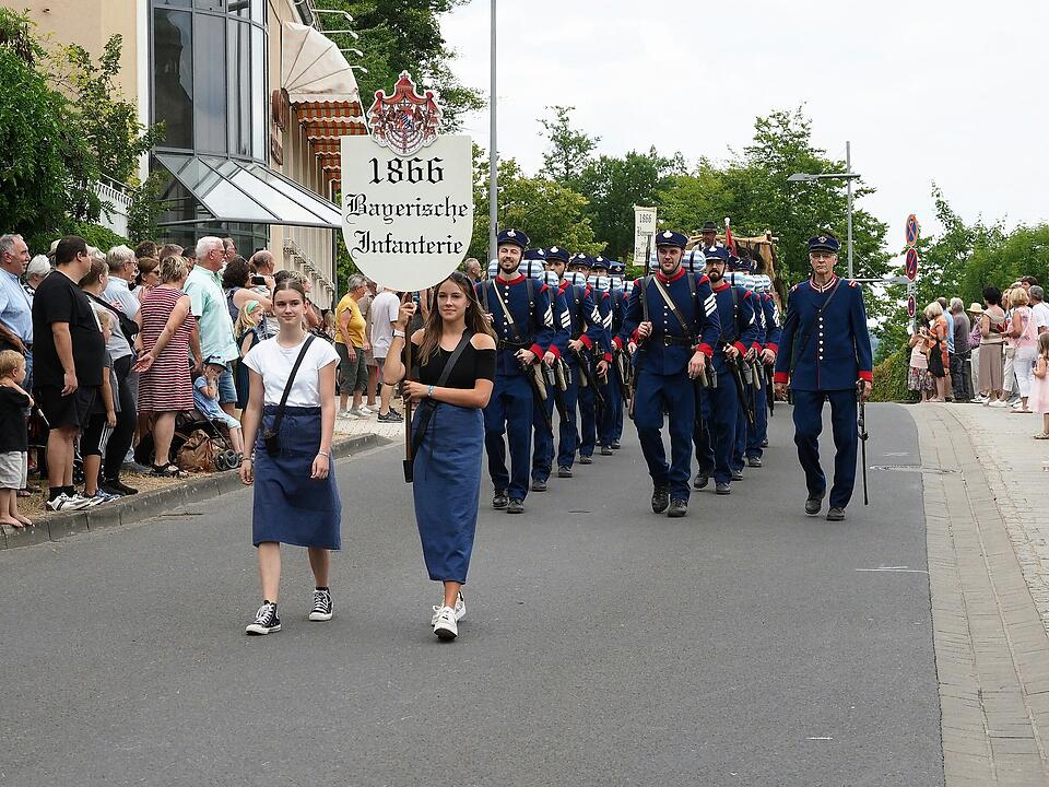 Das Historienspektakel zog wieder Tausende von Besuchern an.