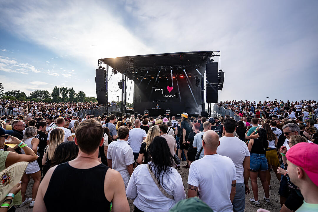 Weltstar Paul Kalkbrenner in Nürnberg.