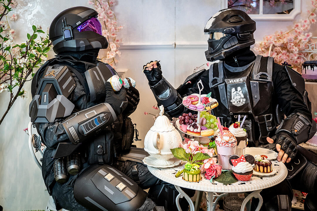 Wunderschöne Cosplays konnten bewundert werden!