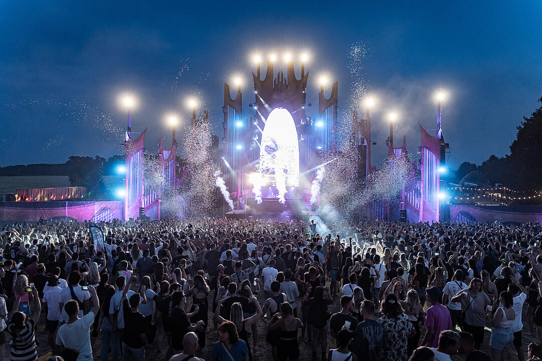 Beste Partystimmung auf dem Festival-Gelände!