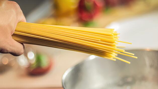 Spaghetti einfach und lecker zubereitet als vegane Pasta.
